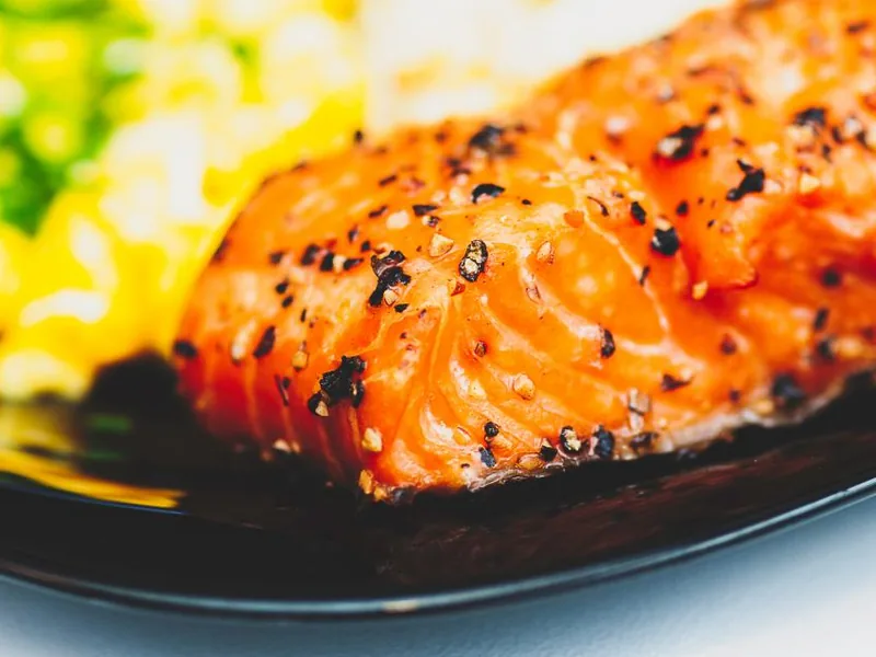 Lachsfilet